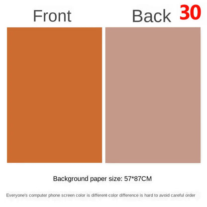 Photography Backdrops 57x87cm – Double-Sided Solid Color Photo Background for Studio, Newborn & Product Photography