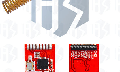 CC1101 Wireless Module - 10mW, 433MHZ/868MHZ, Long Distance Transmission 300-1000M with SMA Antenna, Wireless Transceiver