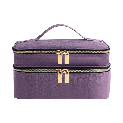 Double-Layer Sewing Supplies Storage Bag – Large Needlework & Craft Tools Organizer