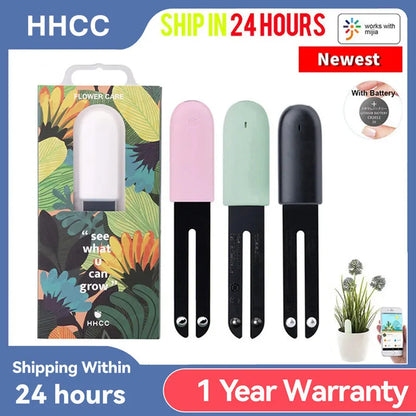 HHCC Flower Monitor – Smart Garden Care Sensor for Plants, Soil, Water & Fertility, Compatible with Xiaomi