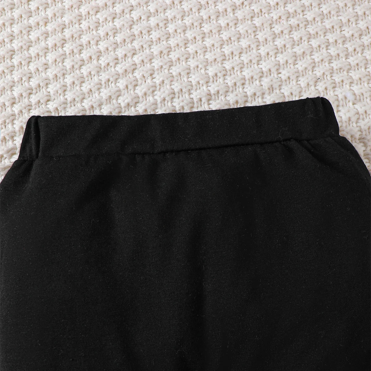 0-9 Months Baby Boy Set – Little Bear Long Sleeve Bodysuit, Pants, Hat & Socks for Spring & Autumn Newborns