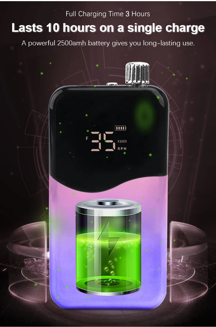 SIMINAIL Professional Nail Drill Machine – 35000RPM Portable Electric Nail File with Rechargeable E-File Bit Kit