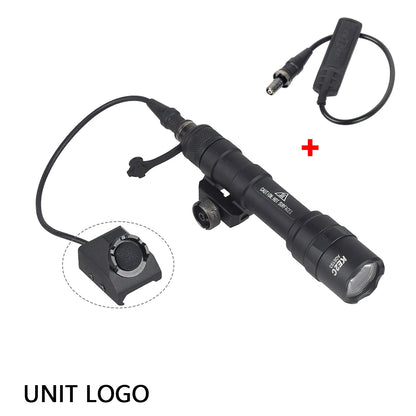 Tactical Surefire M600 M600U/M600B Airsoft Flashlight – Powerful LED Scout Light with 5 Switch Styles for 20mm Rail Rifle Gun