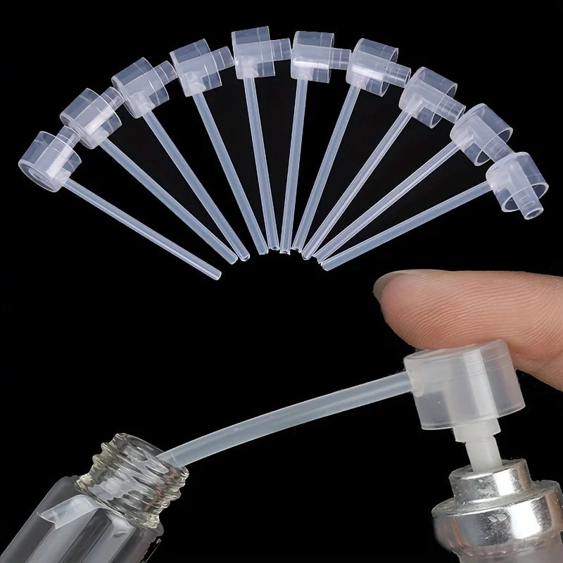 10/30/50PCS Perfume Refill Funnels & Pump – Portable Cosmetic Sprayer Dispenser for Bottle Filling