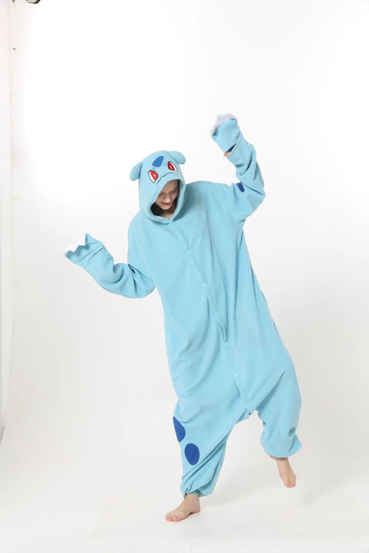 Pokémon Kigurumi Onesie — Pikachu, Gengar, Snorlax, Eevee, Squirtle, Umbreon Pajamas Cosplay Costume for Adults & Halloween Gift