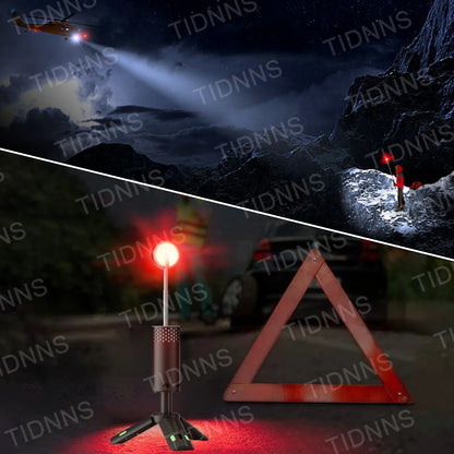 Telescopic Camping Lantern - Rechargeable Fishing Light, Dimmable Atmosphere, Emergency Light, 10000mAh