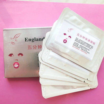 12pcs Lip Paste Mask – Tattoo & Makeup Care for Bleeding Relief and Color Fixing