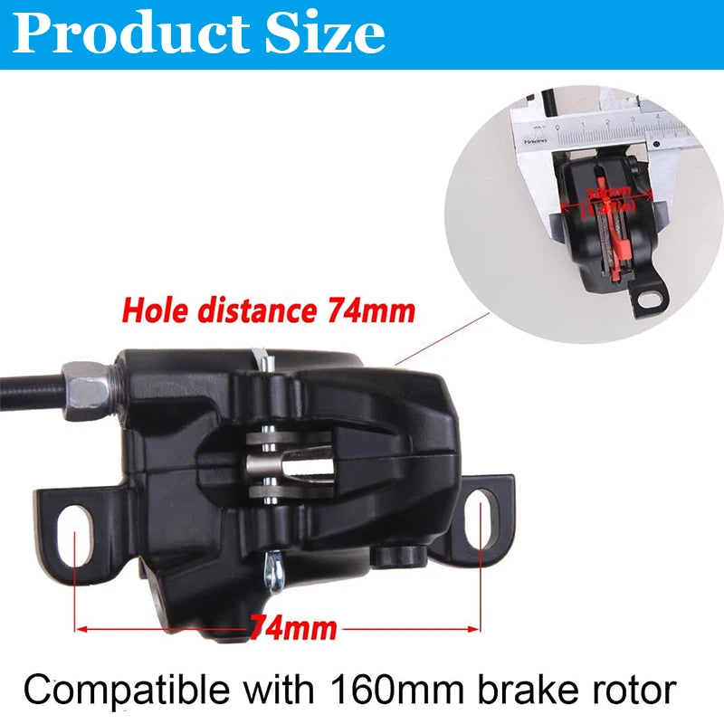 Original Shimano MT200 MTB Hydraulic Disc Brake | MT200 Brakes 2 Piston 3 Finger Steel Lever BL-MT200 | Mountain Bike Essential