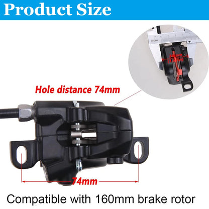 Original Shimano MT200 MTB Hydraulic Disc Brake | MT200 Brakes 2 Piston 3 Finger Steel Lever BL-MT200 | Mountain Bike Essential