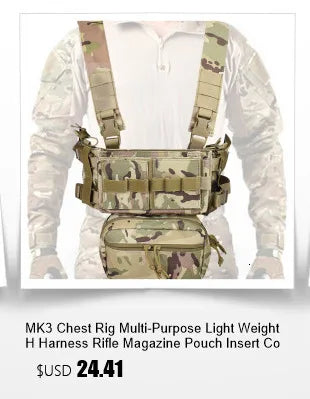 Tactical Dump Pouch – Foldable MOLLE Cummerbund Magazine Pouch, Mil-Grade Elastic Ultra-Light Roll-Up Drop Soft MAG Pouches