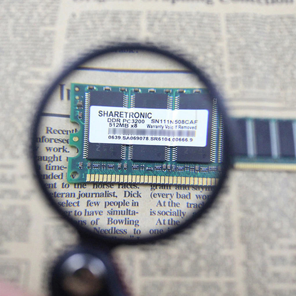 10X Folding Magnifier – Portable Handheld Loupe for Jewelry & Reading, Mini Pocket Lens for Elderly (50/60/70mm)