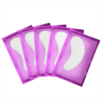 50PCS Hydrogel Eyelash Patches – Moisturizing Eye Pads for Grafting & Isolation