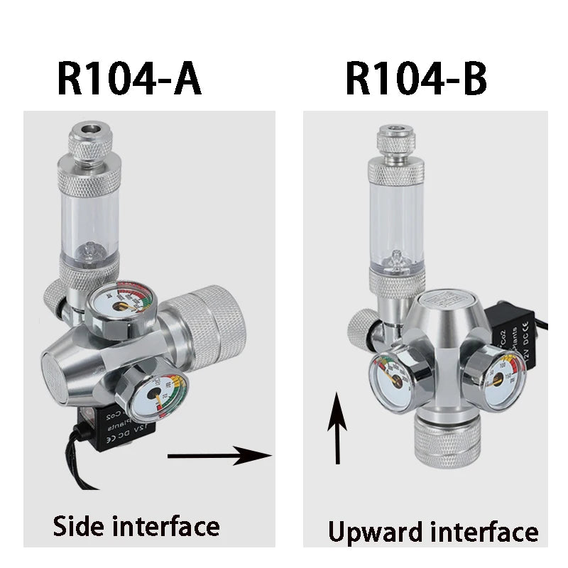 2024 DIY Aquarium CO2 Regulator – Electromagnetic Valve, Bubble Counter & Pressure Reducing System for Fish Tank