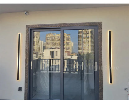 Outdoor Wall Lamp – IP65 Waterproof LED Long Corridor & Staircase Light, Balcony, Villa & Garden Entrance Lighting