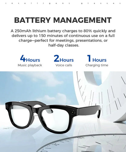 Xiaomi AI Smart Glasses — 1080P HD Polarized Sunglasses with Camera, Video Recorder & Sports Surveillance DVR