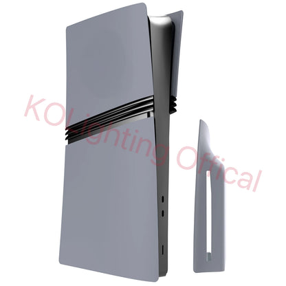 PS5 Pro 30th Anniversary Limited Edition – Grey Disc Edition Replacement Faceplate Shell with Logo & Sticker