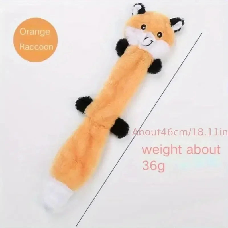 Bite-Resistant Dog Toy – Vocal Educational Plush Fur Shell Toy for Teeth Grinding & Cleaning