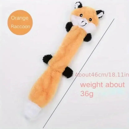 Bite-Resistant Dog Toy – Vocal Educational Plush Fur Shell Toy for Teeth Grinding & Cleaning