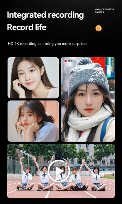 Xiaomi 4K Digital Camera – 50MP, 16X Zoom, Anti-Shake, Flash, Outdoor Student Video Recorder