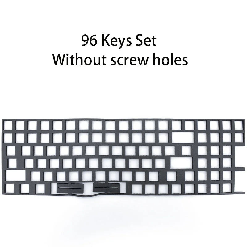 Mechanical Keyboard Poron Sandwich Cotton Silencer Pads – Sound-Absorbing Foam Dampeners for 61-108 Key Switches