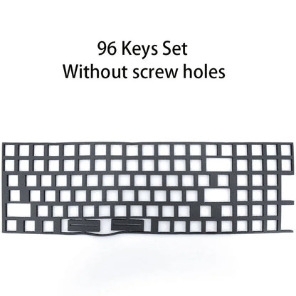 Mechanical Keyboard Poron Sandwich Cotton Silencer Pads – Sound-Absorbing Foam Dampeners for 61-108 Key Switches