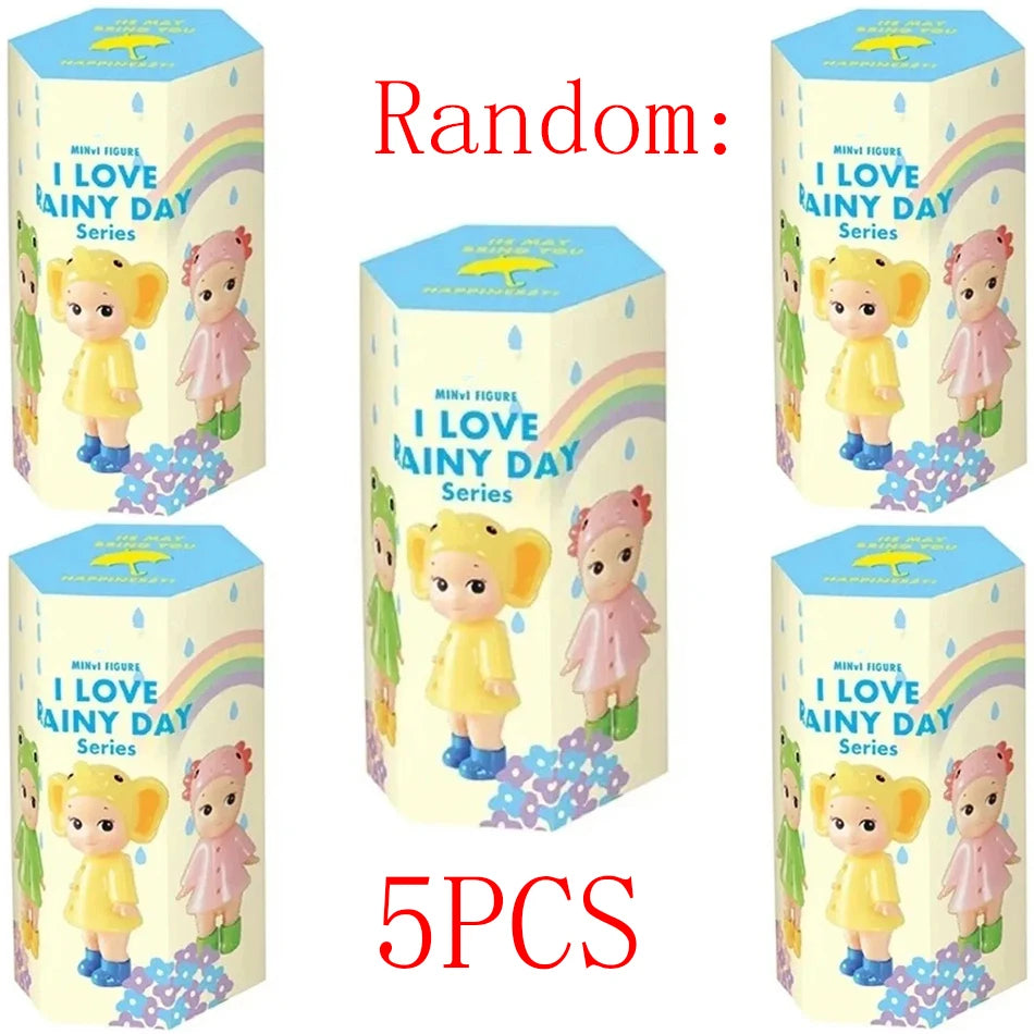 Random Sunny Angel "I Love Rainy Day" Blind Box – Trendy Handmade Desktop Ornament and Creative Gift Doll