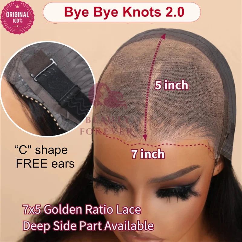 Beautyforever 3D Body Wave Lace Front Wig - Glueless, Ready-to-Wear, 100% Raw Human Hair, Bye Bye Knots