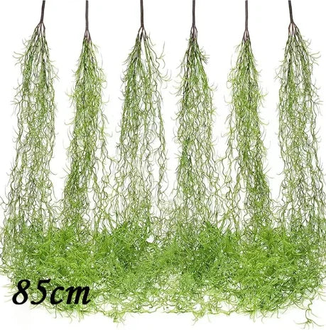 Handmade Wicker Rattan Wall Hanging Flower Planter – Garden Vine Basket Plant Holder