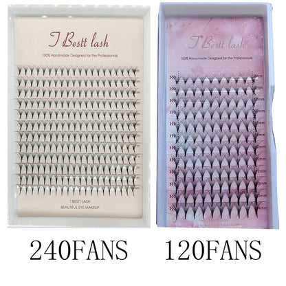 TBestt 5D/6D/8D/10D Premade Volume Lash Fans – Soft Silk Eyelash Extensions