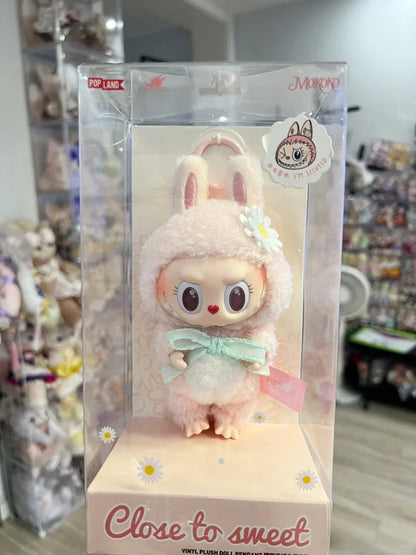 Premium Labubu Zimomo Angel Doll Clothes Set  — 17cm Mokoko Vinyl Pendant Plush & Clothes Set (Fits Labubu 1st & 2nd Gen) — Birthday Gift