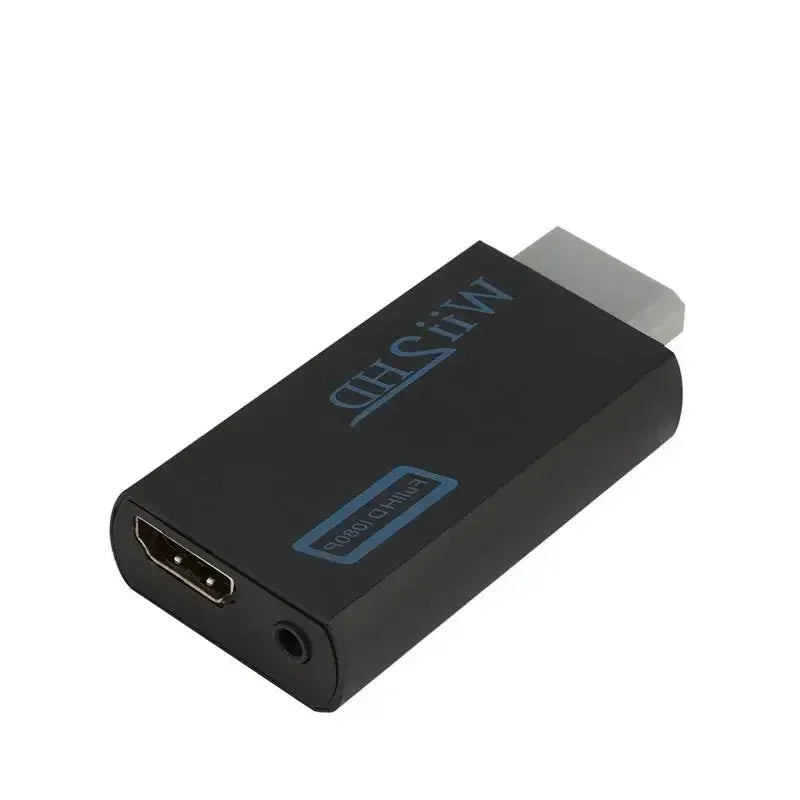 Full HD 1080P Wii to HDMI Converter Adapter – Wii2HDMI with 3.5mm Audio for PC & HDTV Display