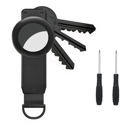 Compact Key Organizer – Minimalist Metal Key Holder for 2-6 Keys, Secure Keychain Case