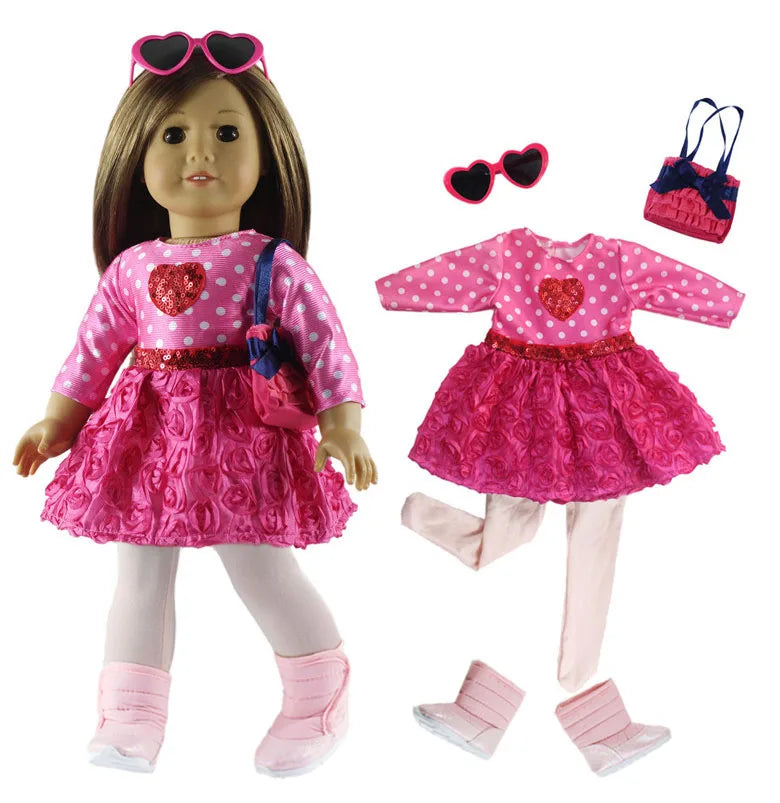 18-Inch Doll Clothes – Many Styles for American Girl & Our Generation Dolls, Accessories for 18-Inch Dolls