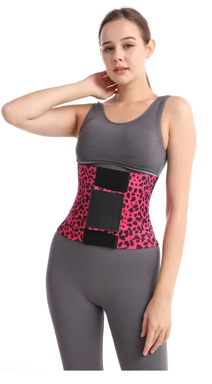 Waist Cincher Belt — Tummy Control Body Shaper with Triple Wrap Corset, Workout Sweat Band & Gym Slimming Girdle