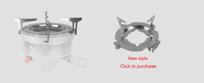 1.4L Backpacking Stove – Portable Propane Camp Burner with Red Tripod for Camping Cooking Gear