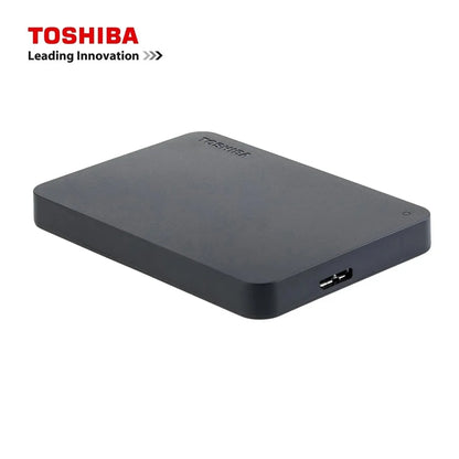 Toshiba Canvio Basics Portable External Hard Drive – 500GB & 1TB, USB 3.0, Black (Model HDTB420XK3AA)