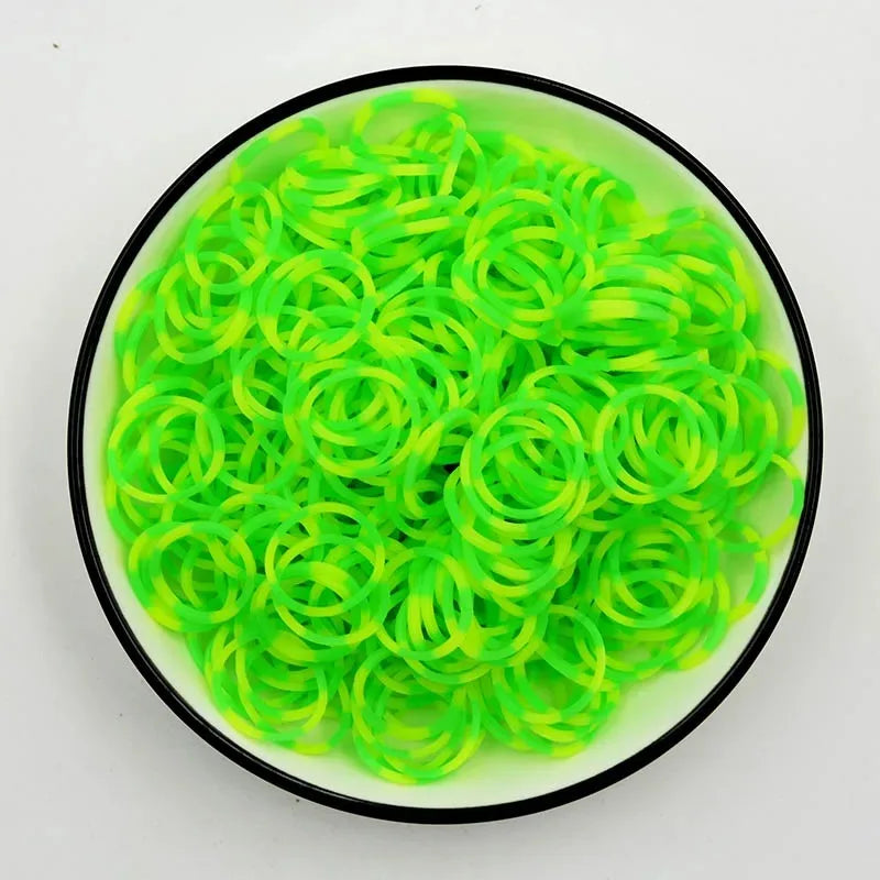 Loom Rubber Bands Refill Kit – DIY Bracelet Making Craft Set for Kids, Creative Weaving Toy Gift