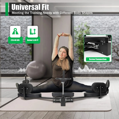 Leg Stretcher 3-Bar Leg Spreader – Heavy Duty Leg Split Machine for Flexibility & Stretching