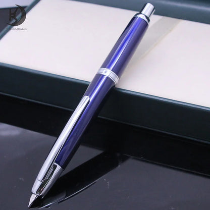 JINHAO Metal Fountain Pen – 10 Brand New Retractable Fine Nibs with Ink Converter
