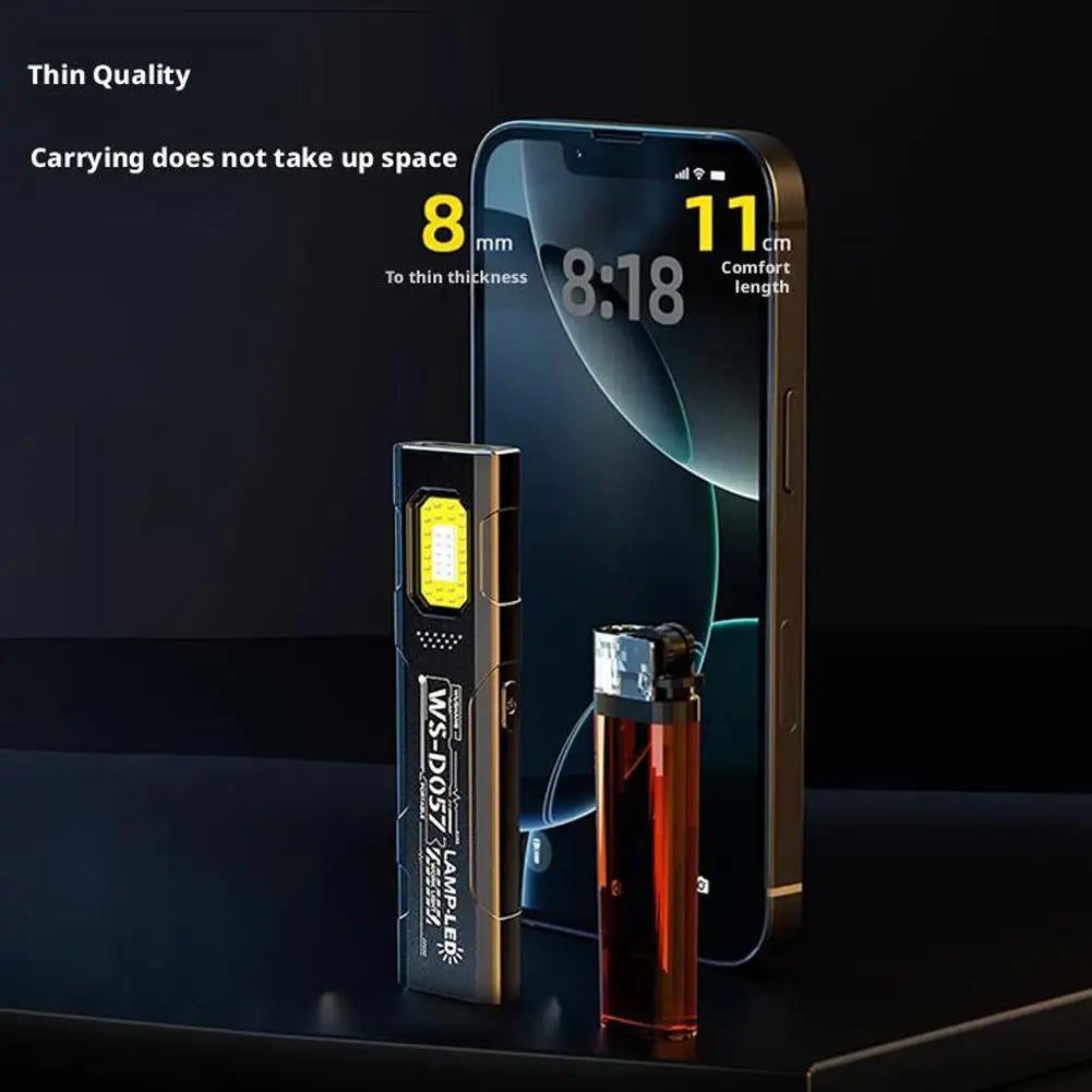 550Lm Outdoor LED Flashlight – Portable Mini Torch with 5 Modes, Pocket Lantern & Work Light