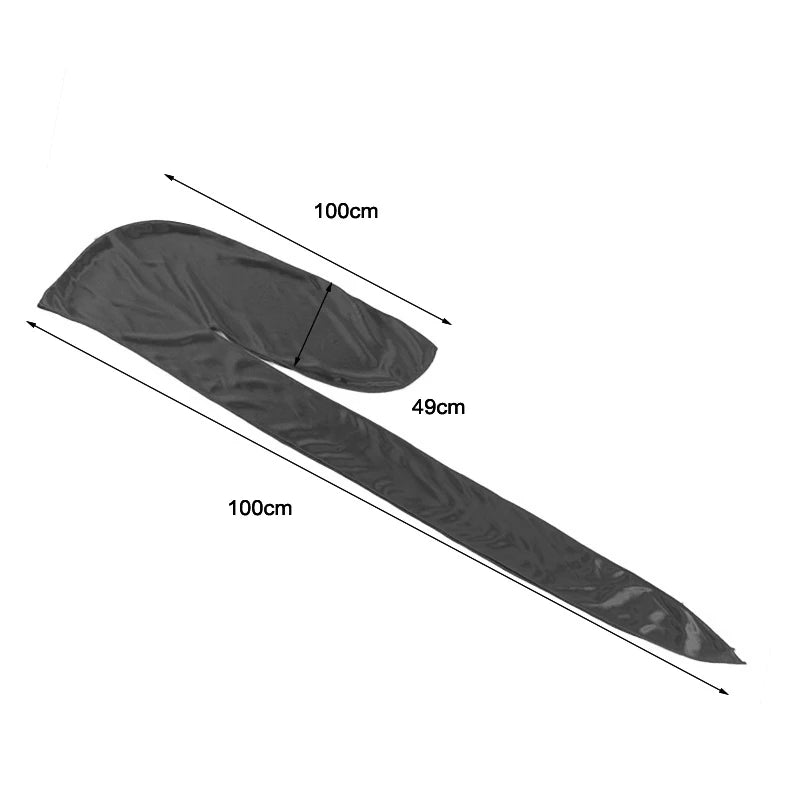 Men’s Silky Durag with Long Tail - Pirate Hat, Headband, Turban, Wave Cap, Unisex Satin Wig Cap with Elastic Band