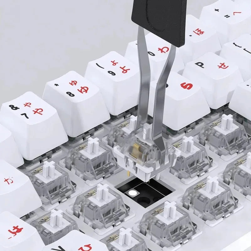 2 in 1 Mechanical Keyboard Keycap Puller – Universal Keycap Shaft Remover & Button Extractor