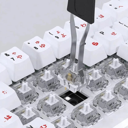 2 in 1 Mechanical Keyboard Keycap Puller – Universal Keycap Shaft Remover & Button Extractor