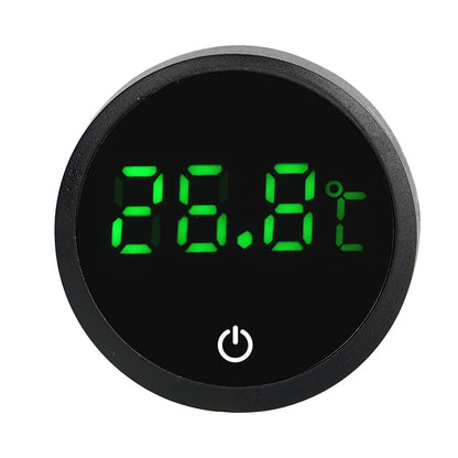 Aquarium Self-Adhesive LCD Thermometer – Digital Mini Fish Tank & Terrarium Temperature Monitor with Large Screen