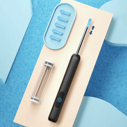 Wireless WiFi Ear Pick Otoscope Camera – Luminous Ear Wax Cleaner & Oral Inspection Health Care Kit