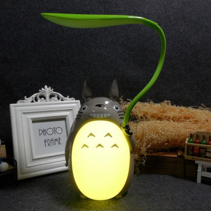 My Neighbor Totoro Cartoon LED Charging Night Light – Animal USB Table Lamp for Kids, Reading & Room Decor Gift
