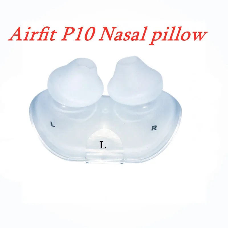 Silica Cushion for ResMed AirFit P10 Nasal Pillows Mask – S/M/L Anti-Snore Sleep Apnea Accessory