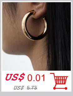 Exaggerated Chunky Metal Wire Choker Necklace – Gold Punk Collar, Wide Smooth Chain, Steampunk Jewelry for Women