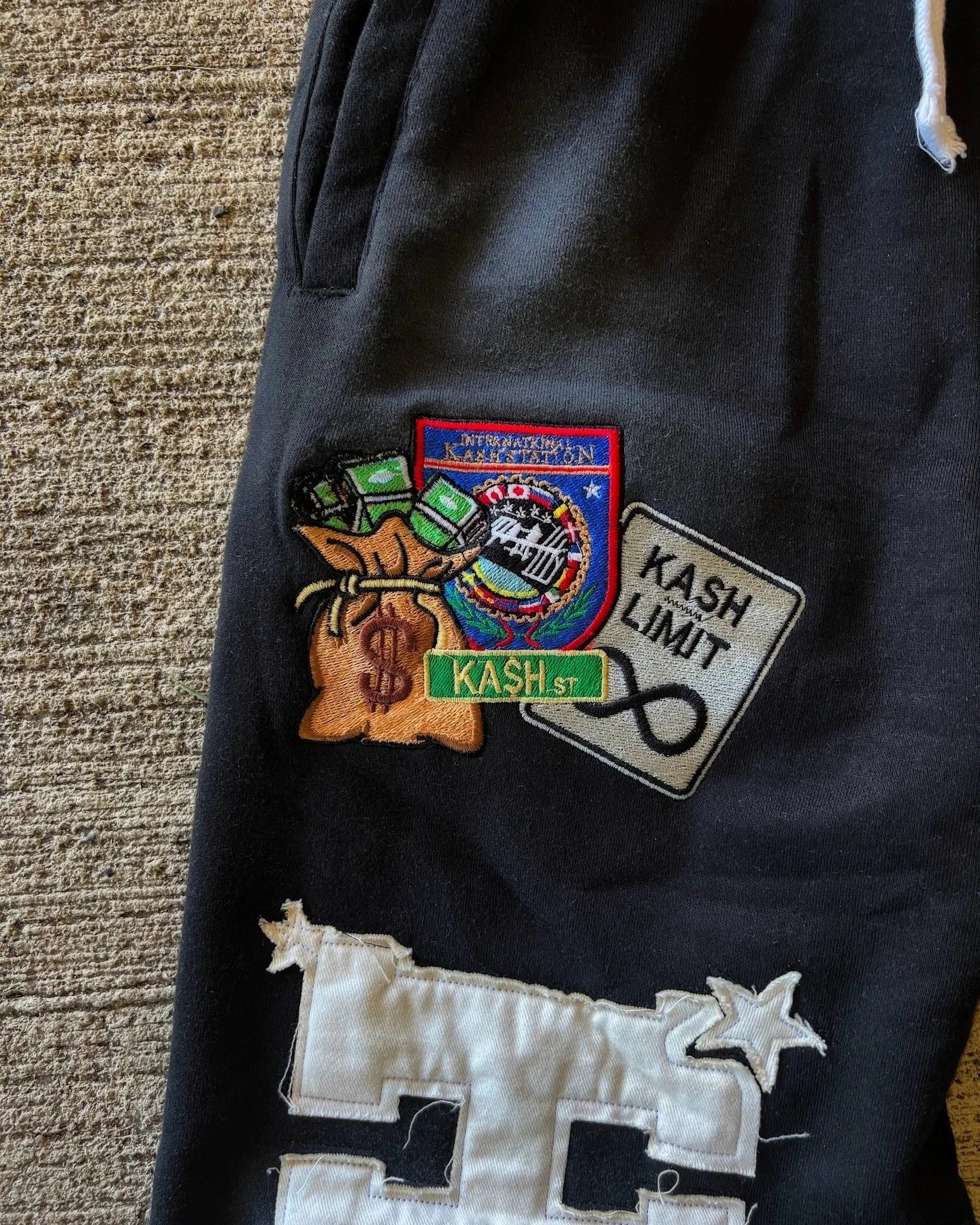 American Y2K Gothic Hip Hop Sweatpants for Men – Retro Double Layer Baggy Joggers with Elastic Waist