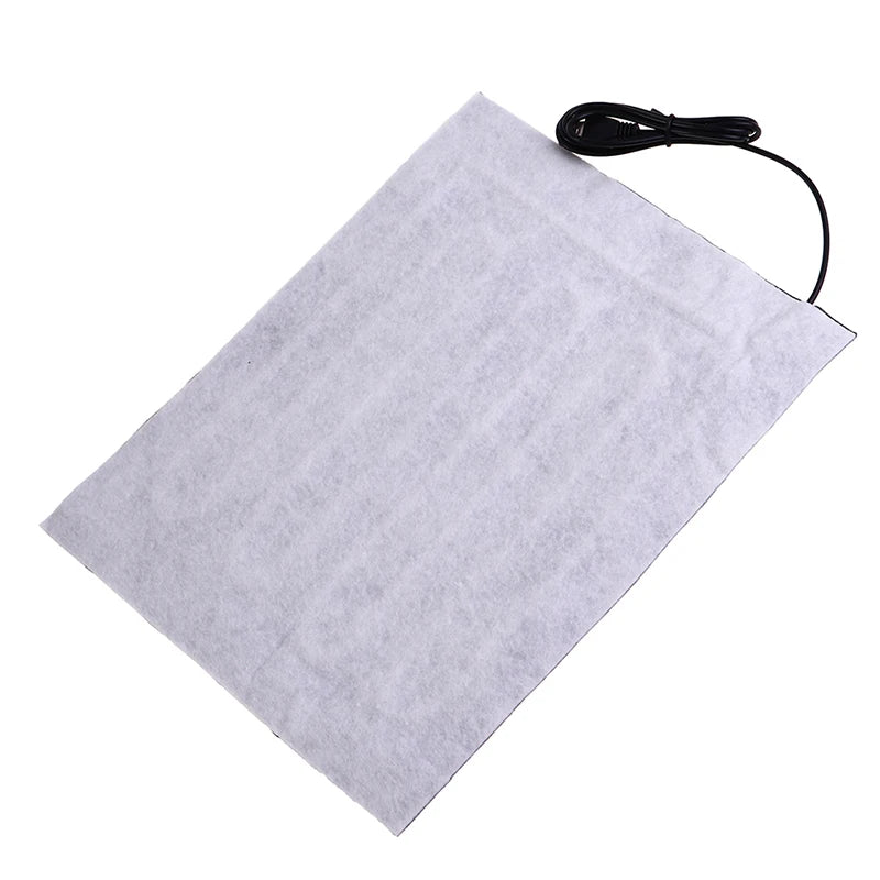 5V USB Heating Pad - Portable Warming Massage Heater for Body, Feet, Mouse Pad, Shoes & Gloves